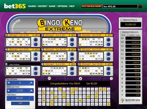 where can i play bingo keno extreme online|How to Play Keno Online .